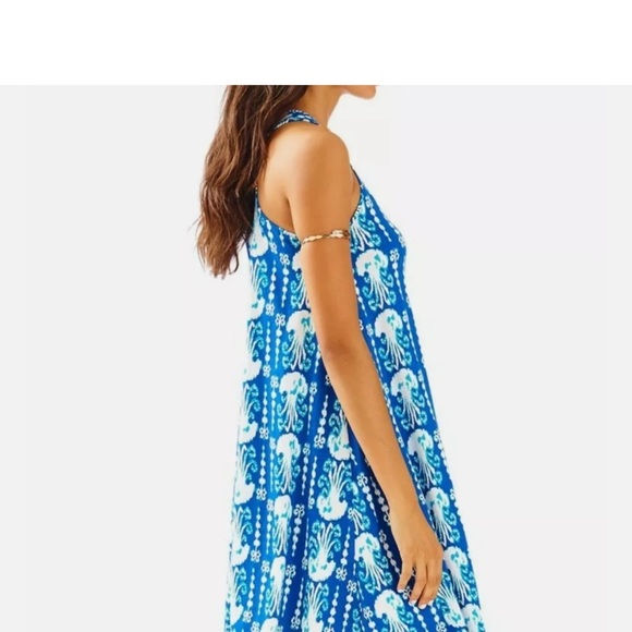 Lilly Pulitzer Get In Line Melle Dress Indigo Size XS - Picture 4 of 10